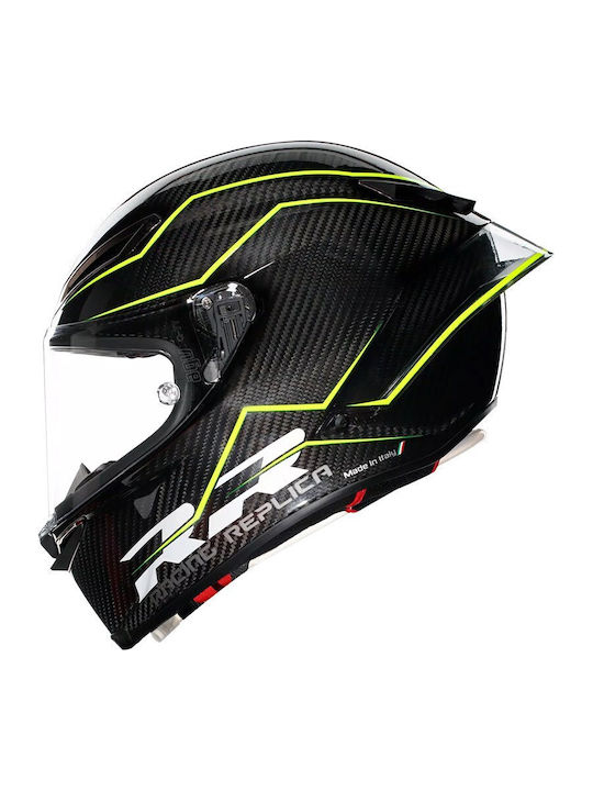 AGV Pista GP RR Performante Carbon Lime Κράνος Μηχανής Full Face ECE 22.06 1450gr με Pinlock