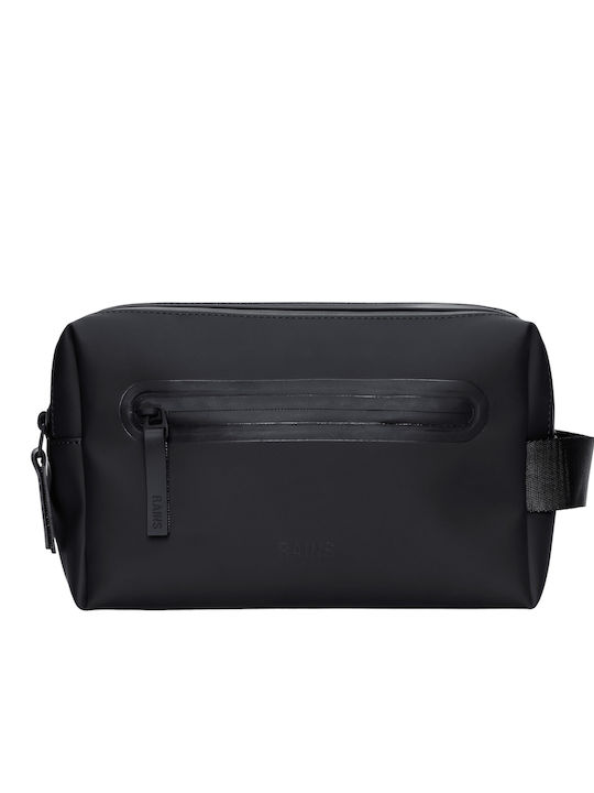 Rains Wash Bag Zip W3 Black 16000-01 Μαυρο