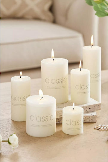 Alista Home Decorative Ecru Candle 190gr