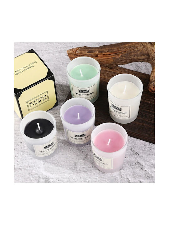 Alista Home Lumânare Aromatică din Soia în Borcan cu Miros de Lemn de Santal 50gr