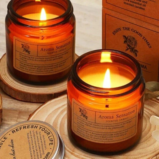 Alista Home Lumânare Aromatică Borcan Cu Miros De Lavandă 200gr