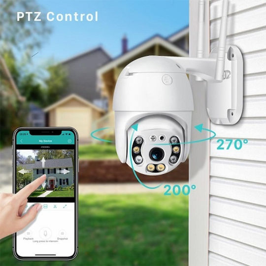 Jortan JT-8271QJ IP Surveillance Camera Wi-Fi Full HD 1080p Waterproof with Two-Way Communication