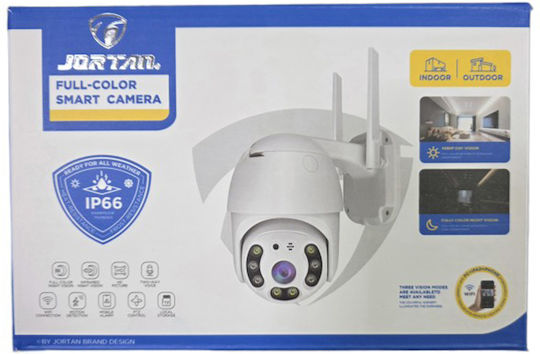 Jortan JT-8271QJ IP Surveillance Camera Wi-Fi Full HD 1080p Waterproof with Two-Way Communication