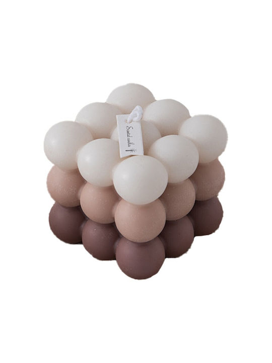 Alista Home Lumânare Aromatică Din Soia Maro 6x6cm