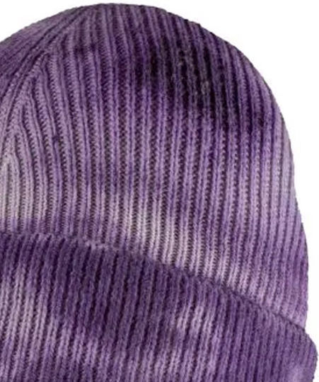 Beanie Unisex Mütze Strick in Lila Farbe