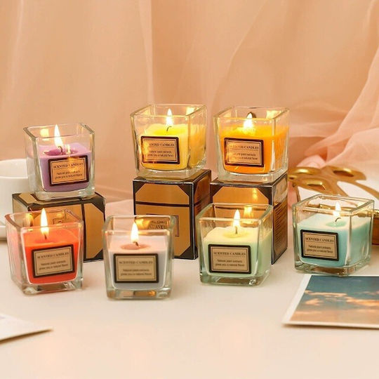 Alista Home Aromatic Candle in Jar with Strawberry Perfume 170g