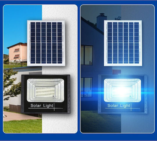 Alista Home Lumini De Inundație Cu Led-uri Solar Etanș 300W Alb Rece 6500K Cu Fotocelul Și Telecomandă IP65