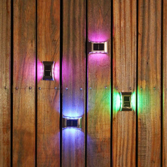 Alista Home Lampă Solară de Perete cu Senzor de Mișcare și Fotocelul IP65 10x6.5cm