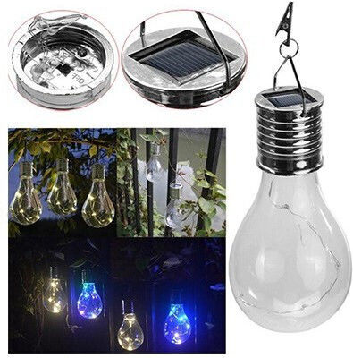 Alista Home Hängendes Solarleuchten mit Blauem Licht IP65