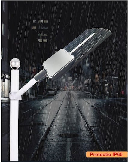 Alista Home Lampă Solară de Stradă 53W 5000lm Alb Rece 6500K cu Senzor de Mișcare și Telecomandă IP65 91.6x36.5x8.7cm