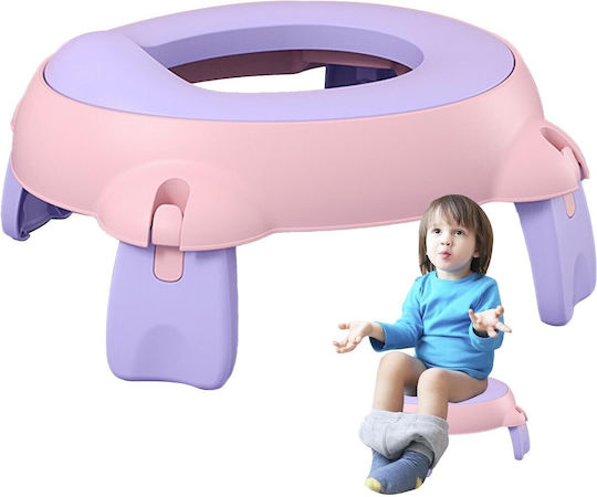 Alista Home Tragbares Töpfchen Rosa
