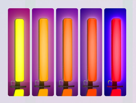 Alista Home Διακοσμητικό Φωτιστικό LED RGB 2τμχ 25.5x4x3.5εκ.