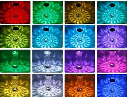 Alista Home Decorative Table Lamp LED RGB Vase 8x19cm