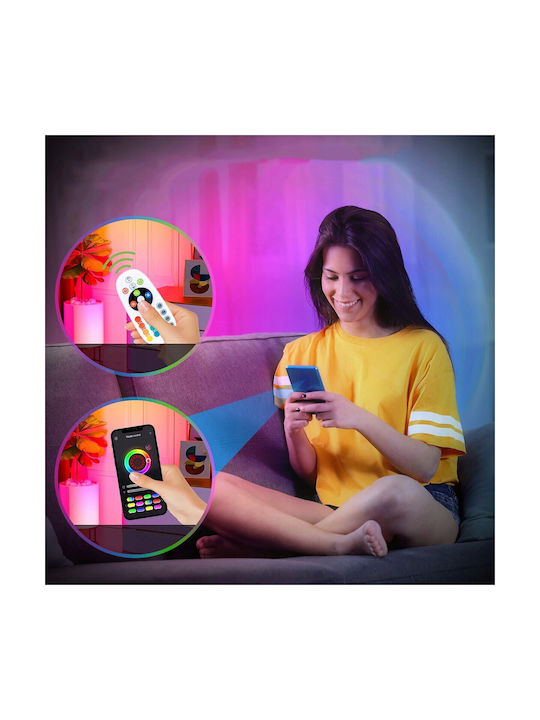 Alista Home Proiector Lămpi Decorative Pentru Masă LED RGB Apus De Soare 26x12cm
