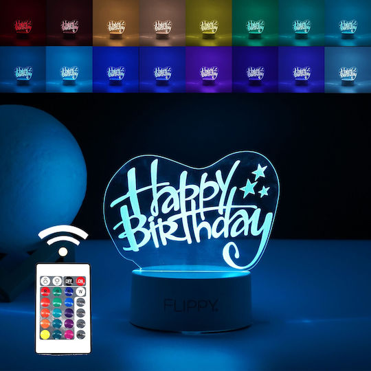Alista Home Lămpi Decorative Pentru Masă LED Iluzie 3D 3x3cm