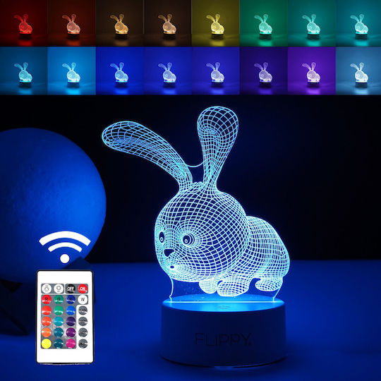 Alista Home Декоративно Осветително Тяло LED 3D Илюзия 3x3см