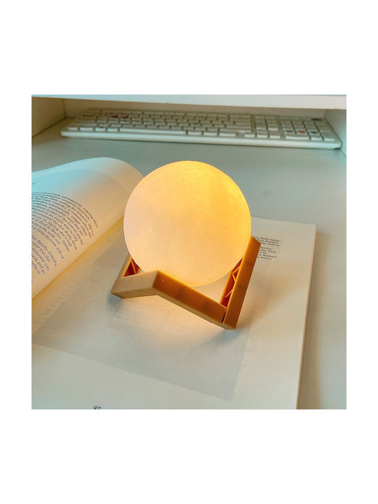 Alista Home Lămpi Decorative Pentru Masă LED Alb Cald Lumină De Lună 3x3cm