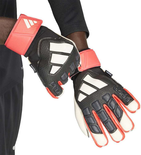adidas Predator Match Fingersave Adults Goalkeeper Gloves Black