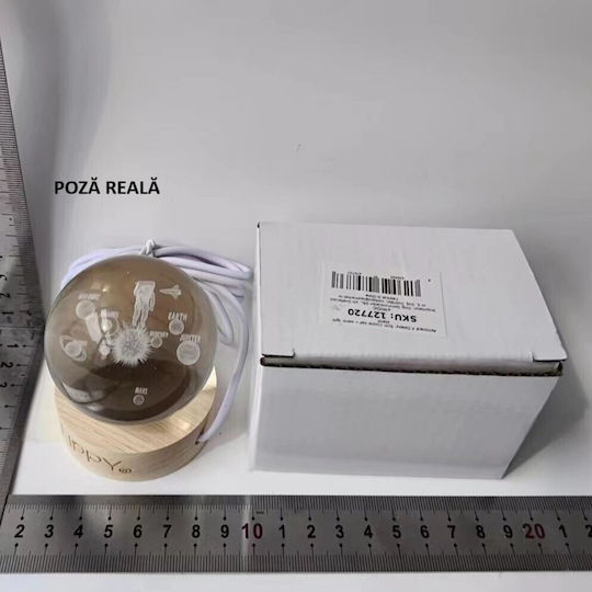 Alista Home Φωτιστικό LED Θερμό Λευκό Crystal Ball Alista Home Φωτιστικό LED Θερμό Λευκό Crystal Ball