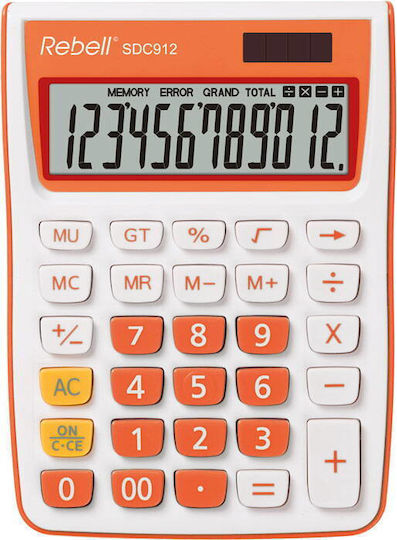 Rebell Rebell Calculator in White Color