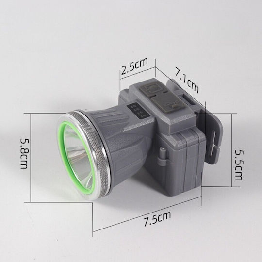 Alista Home Lampă Frontală LED Reîncărcabilă IPX6