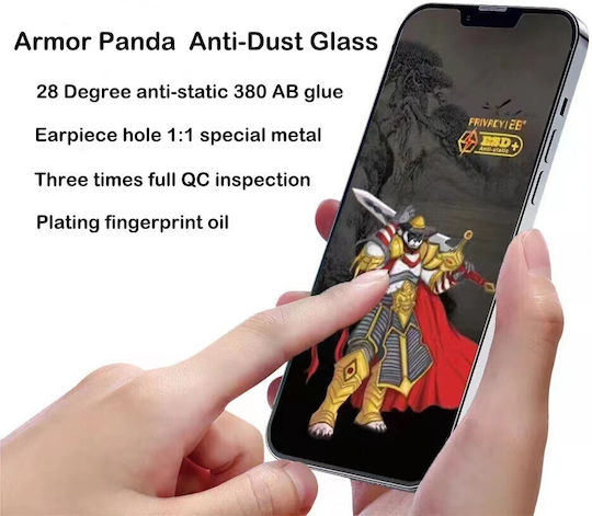 Alista Home 3D Full Glue Armor Panda Folie Protectie Sticla Securizata Ecran Apple iPhone 14 Plus