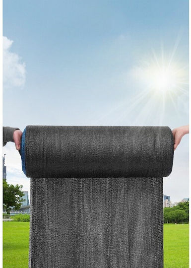 Schwarzes Schattengewebe Breite 2 M Länge 50 M Alista Home UV-Schutz 55-65% Schattenrate