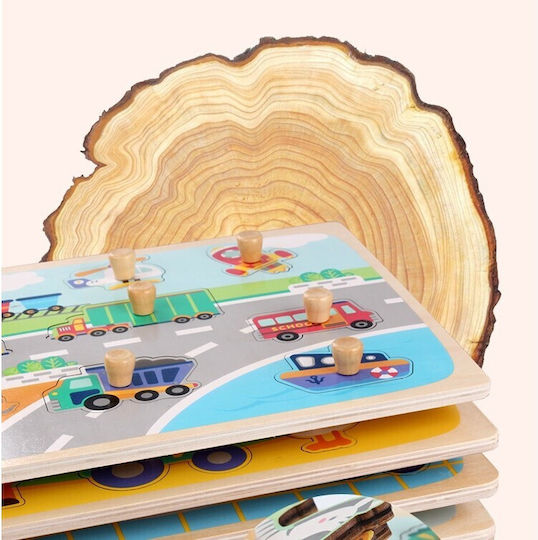 Wooden Kids Puzzle For 3+ Years 9pcs Alista Home