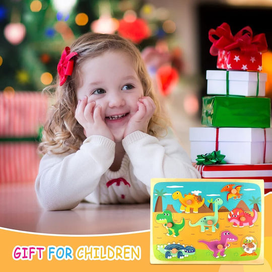Puzzle Din Lemn Pentru Copii 3+ Ani 8 Piese Alista Home
