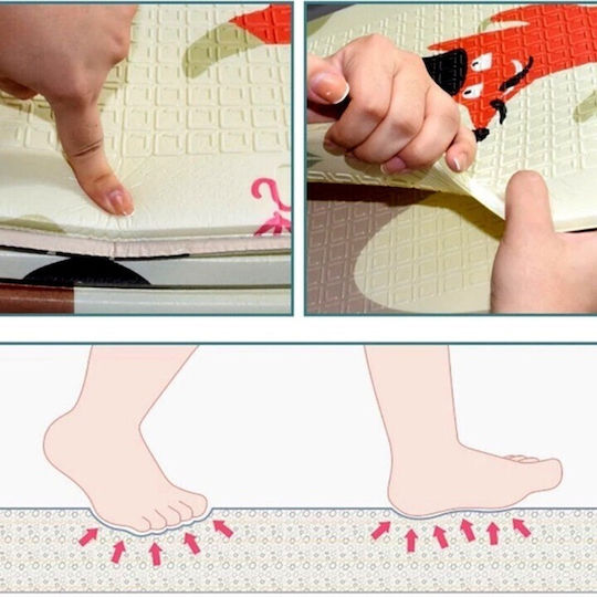 Alista Home Covor Pentru Copii Multicolor 200x180cm Grosime 8mm