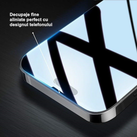 Protector Ecran Tempered Glass Xiaomi Mi Poco X6 Alista Home Compatibil Sticlă Protectoare Xiaomi Mi Poco X6 Acoperire Completă 111d Hd Margini Negre Transparent