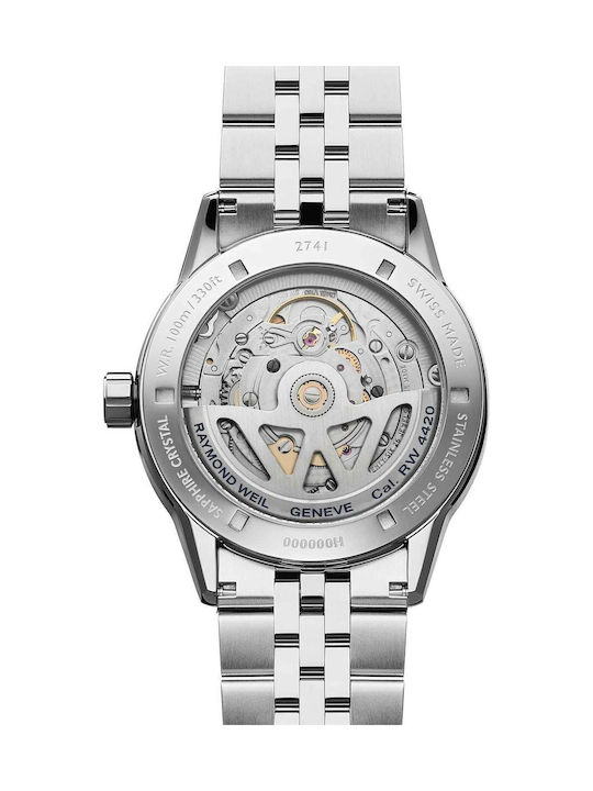 Raymond Weil Freelancer Men's Watch 40mm Automatic with Silver Metal Bracelet