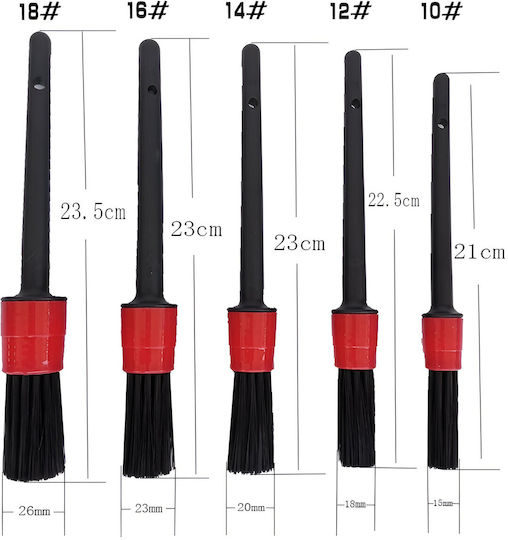 Alista Home Set de Spălare pentru Materiale Plastice Interioare - Tablou de Bord Auto cu 17 Bucăți