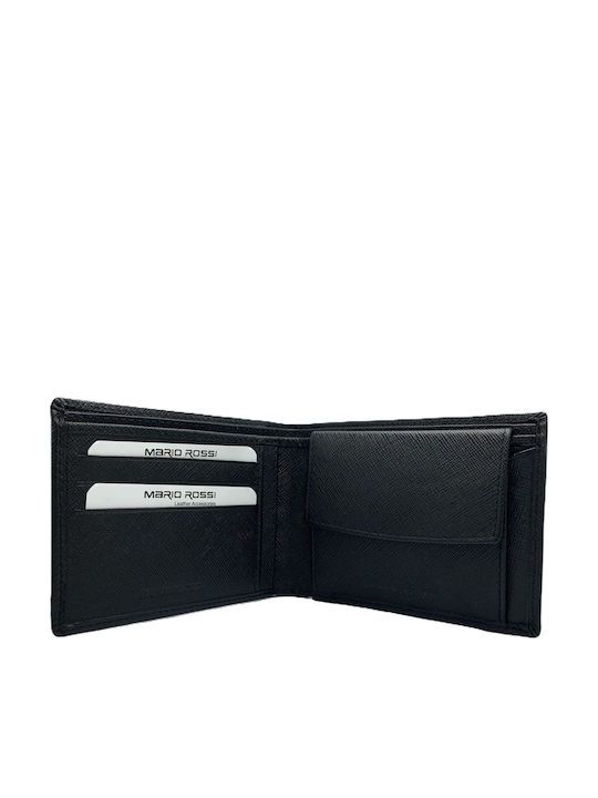 Leder Herrenbrieftasche Schwarz