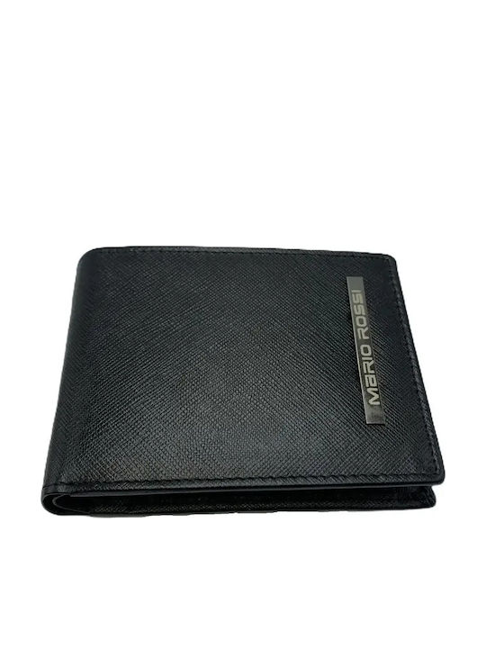 Leder Herrenbrieftasche Schwarz
