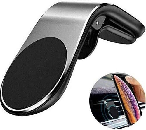 Alista Home Suport Auto pentru Telefon cu Magnet Argintiu