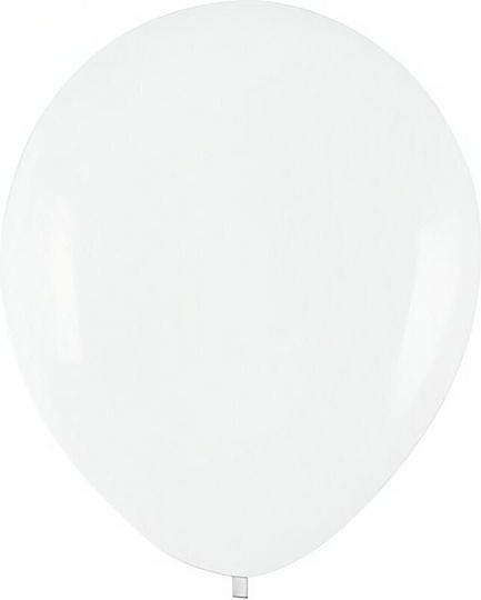 Set 10 Baloane Latex Albe 13 cm