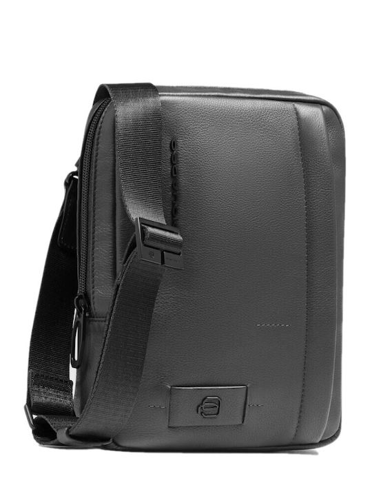 Männliche Schulter / Crossbody Tasche Schwarz
