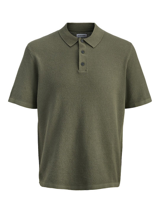 Polo Short Sleeve Blouse Dusty Olive