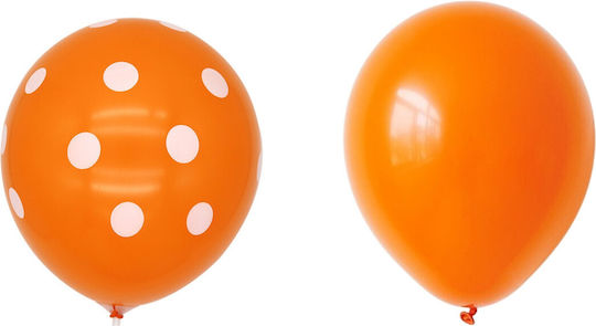 Set 10 Baloane Latex Portocalii 30 cm