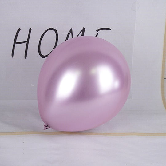 Σετ 12 Μπαλόνια Latex Μωβ με Led 13εκ.