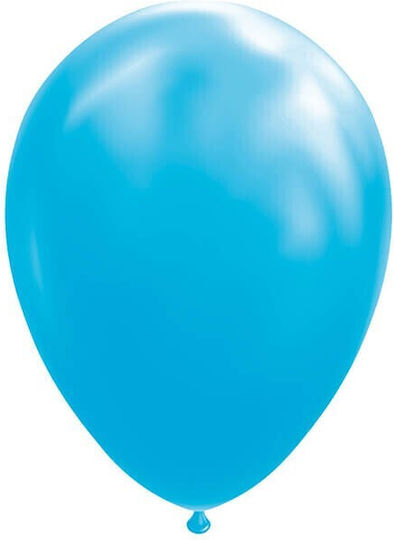 Set 12 Baloane Zi De Naștere Latex Albastre 30 cm