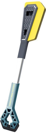 Răzuitoare de Gheață Auto Două Capete Alista Home Universală Îndepărtare Zăpadă Auto Mâner Lung Ergonomic Detasabil Geamuri Caroserie Ușor de Folosit 67x12.5 cm Albastru