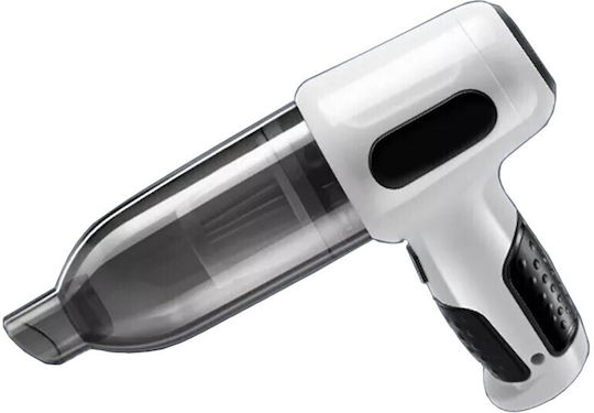 Alista Home Aspirator De Mână Și Suflantă Pentru Mașini 2 În 1 Reîncărcabil 12V 60W Alb