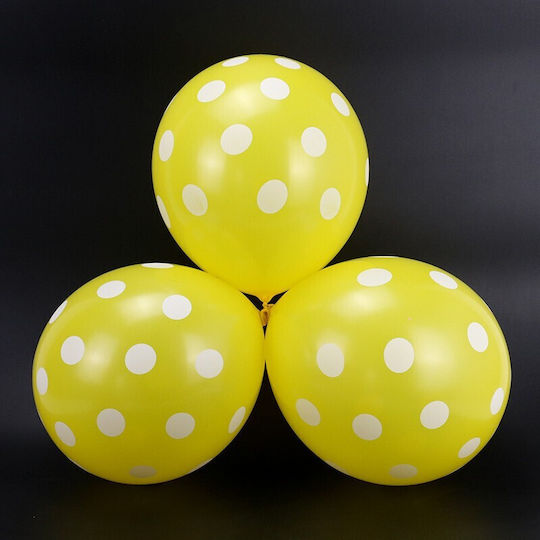 Set 10 Latex Luftballons Gelbe 30cm