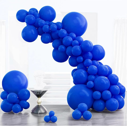 Set 12 Baloane Latex Albastre 25 cm