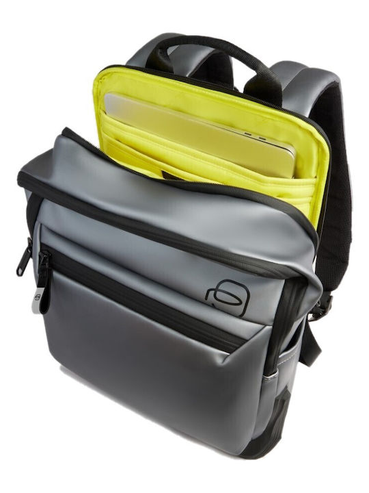 Piquadro Backpack Αδιάβροχο Γκρι