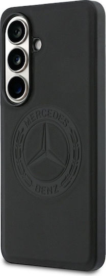 Mercedes-Benz Vintage Logo Magsafe Back Cover Leder / Silikon / Kunststoff Schwarz (Galaxy S26)