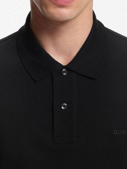 Pallas Pallas Polo T-Shirt Schwarz