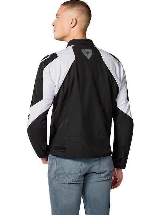 Rev'IT Hyperspeed 3 H2O Winter Men’s Riding Jacket Waterproof Black-White